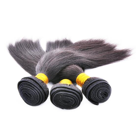 Wholesale Hair extensions houston straight natural color unprocessed 5a top grade virgin brazilian human hair